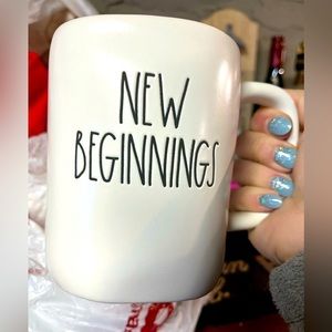 NWOT RAE DUNN NEW BEGINNINGS Coffee Mug